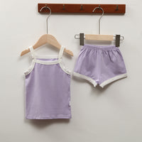Baby Loungewear Summer Casual Sling Suit