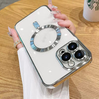 Electroplating Of Mobile Phone Case With Built-in Lens Film