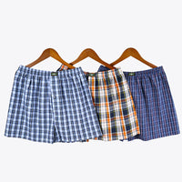 Mens Loose Breathable Cotton Shorts For Home Wear