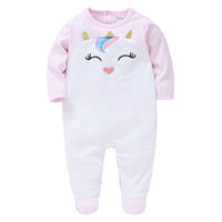 Spring and Autumn Thin Long Sleeve Baby One-piece