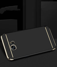 Frosted three-segment mobile phone case
