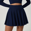 High Waist Tennis Skirt Lining With Good Drape