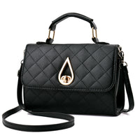 new Korean fashion handbag shoulder bag bag lady square lattice Pu package on behalf of a tide