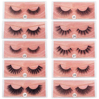 3d mink hair false eyelashes