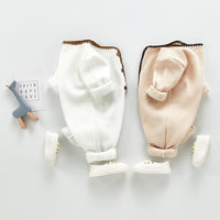 Elegant knit one-piece ha garment