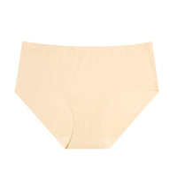 Cross-border Sports Mid-high Waist Traceless Panties Ice Silk Belly Contracting Hip Lifting