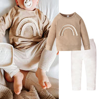 Boy Children Spring  Autumn And Winter Long-sleeved Khaki