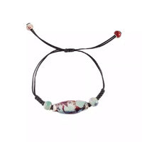 Handwoven Ceramic Princess Bead Bracelet