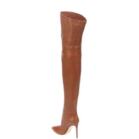 Womens Plus-Size Fashionable Sexy Over-the-Knee Boots