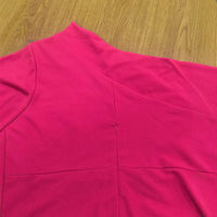 Solid-color Slash-neck Slim-fit Maxi Dress