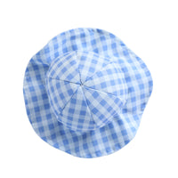 Pet Cute Fashion Plaid Sun Hat