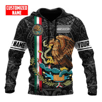 European And American Style Fashionable 3D Printed Sweater Men's Comfortable Retro Hooded