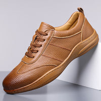 Casual Business Shoes Korean Style Punching Hollow Trendy Men's Shoes
