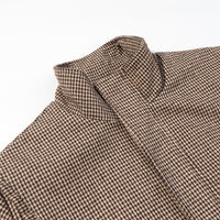 Casual Plaid Pilot Jacket Jacket For Women