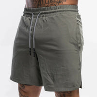 Men's Solid Color Casual Breathable Workout Shorts