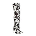 Autumn And Winter New Fashion European And American Style Stiletto High Heels Over-the-knee Elastic Boots