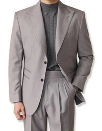 Casual Peaked Lapel Blazer