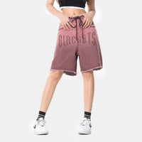 Denim Shorts Summer Men's Washed Gradient