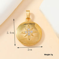 Single Pendant Stainless Steel Cast Ornament Fashion Flowers