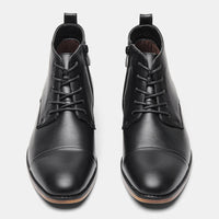 Plus Size Men's Chelsea Boots Inside Zipper Leather Boots