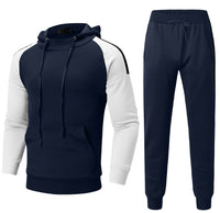 Men's Sport Color-blocked Sweatshirt Sport Casual