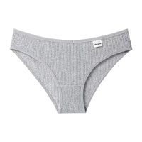 Women's Cotton Underwear Mid Waist Traceless