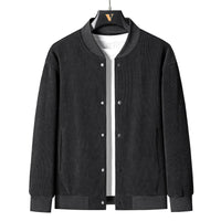 Versatile Solid Color Couple Baseball Jersey For Winter