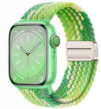 Magnetic Buckle Woven Loop Integrated Strap