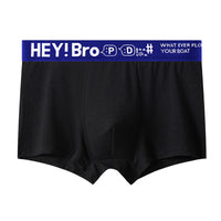 Pure Cotton Simple Contrast Color Men's Boyshorts