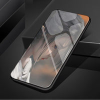 Ghost knife cartoon all-inclusive edge tempered glass shell