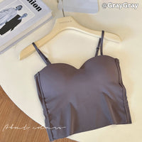 Women's Summer Ice Silk Seamless French Vest