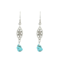 Turquoise Earrings Pendant Bohemian Womens Earrings