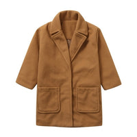 Children's woolen coat