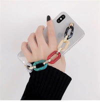 Color bracelet mobile phone case