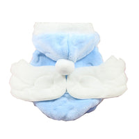 Angel wings ball ball flannel coat