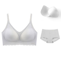 One-piece sports seamless bra