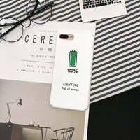 Creative icon battery phone case