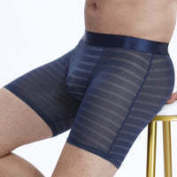 Air-permeable Long Boxer Briefs And Anti-wear Leg Trousers Head
