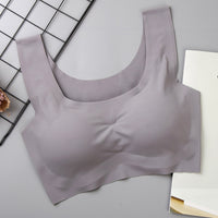 No Trace Adhesive Bra Gathered No Steel Ring Sports Vest Female