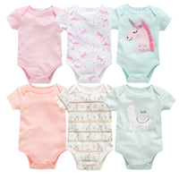 Six sets of newborn clothes