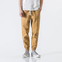 Men's cotton casual pants