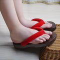 Wooden sandals and slippers round head clogs