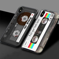 Compatible with Apple , Retro Nostalgic Style Cassette Phone Case