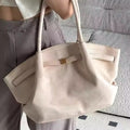 Commuter One Shoulder Light Luxury Large Capacity Totes