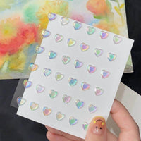Comes With Sticky Pearl Stick-on Crystals Transparent Photo Shoot