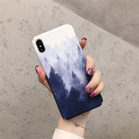 Literature And Art Mist Forest Mobile Phone Case