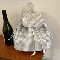 Korean-style Lightweight Nylon Streetwear Backpack