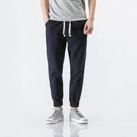 Men's cotton casual pants