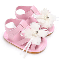 The new summer nubao lovely flowers sandals Baby Toddler shoes Dichotomanthes slip shoes support one generation