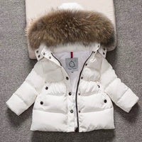 Boys and girls baby down jacket